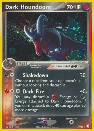 Carta Dark Houndoom