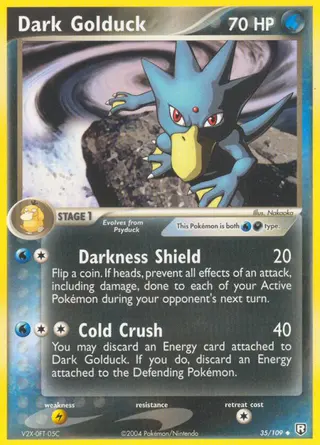Carta Dark Golduck