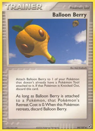 Carta Balloon Berry