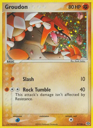 Carta Groudon