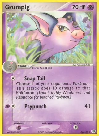 Carta Grumpig