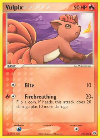 Carta Vulpix