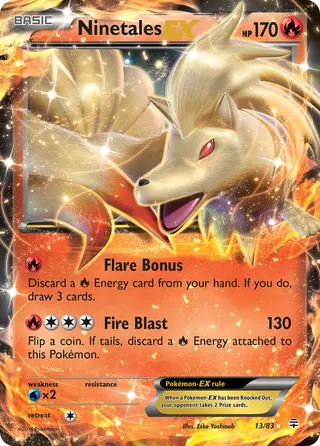 Carta Ninetales EX