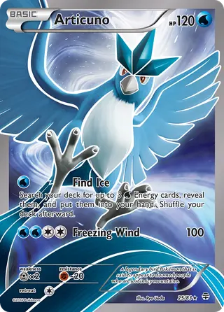Carta Articuno