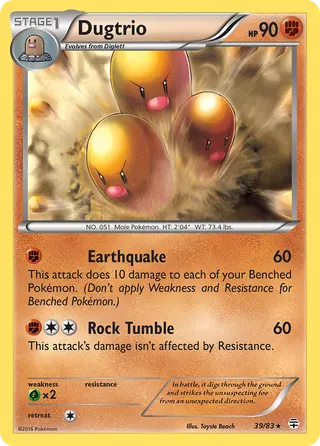 Carta Dugtrio
