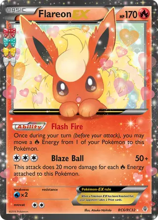 Carta Flareon EX