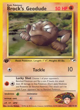 Carta Brock's Geodude