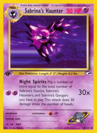 Carta Sabrina's Haunter