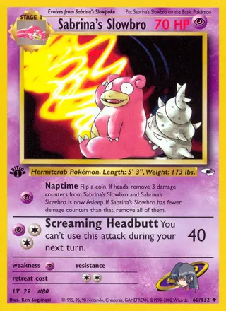 Carta Sabrina's Slowbro