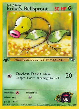 Carta Erika's Bellsprout