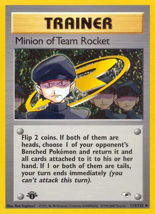 Carta Minion of Team Rocket