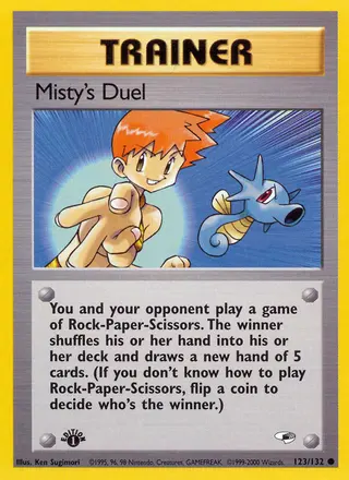 Carta Misty's Duel