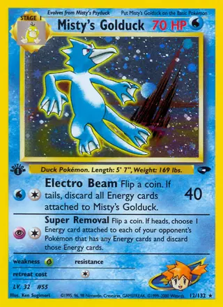 Carta Misty's Golduck