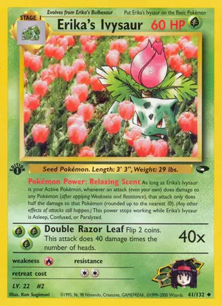 Carta Erika's Ivysaur