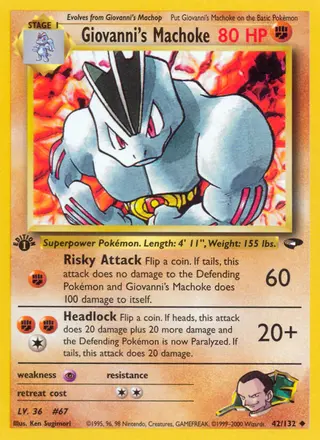 Carta Giovanni's Machoke