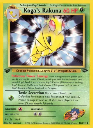 Carta Koga's Kakuna