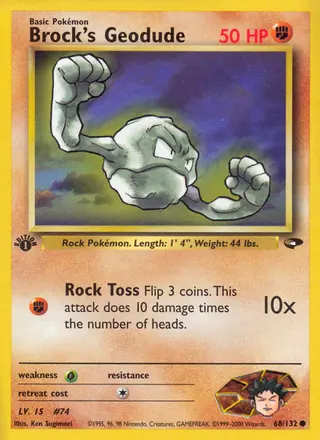 Carta Brock's Geodude
