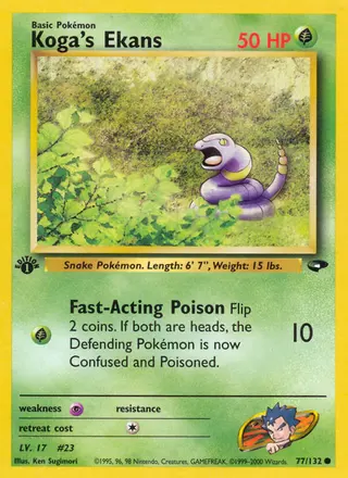 Carta Koga's Ekans