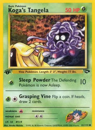 Carta Koga's Tangela