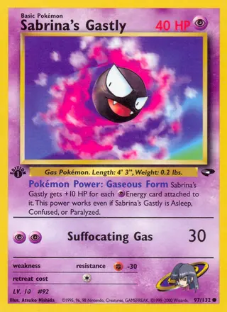 Carta Sabrina's Gastly