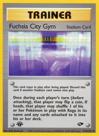 Carta Fuchsia City Gym