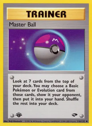Carta Master Ball