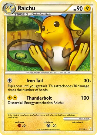 Carta Raichu
