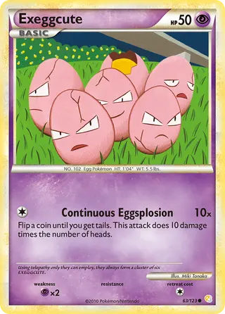 Carta Exeggcute