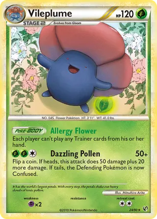 Carta Vileplume