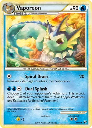 Carta Vaporeon
