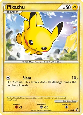 Carta Pikachu