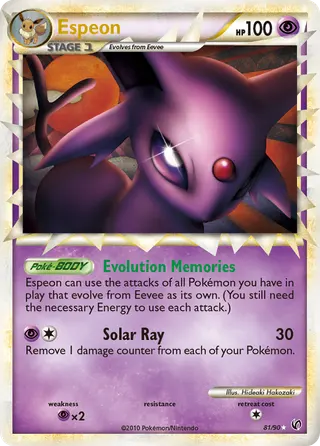 Carta Espeon