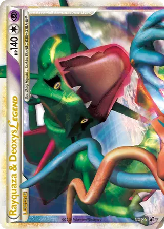 Carta Rayquaza & Deoxys LEGEND
