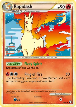 Carta Rapidash