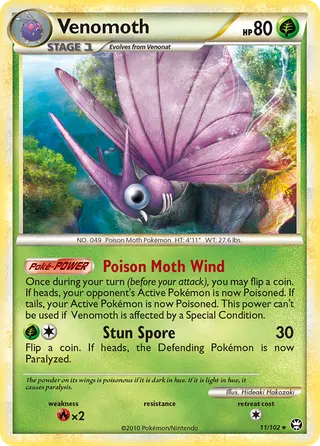 Carta Venomoth