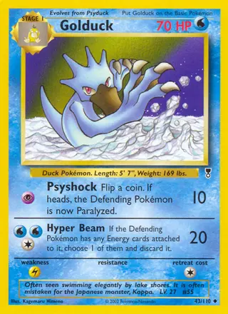 Carta Golduck