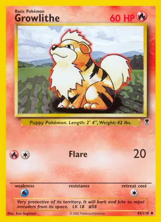 Carta Growlithe