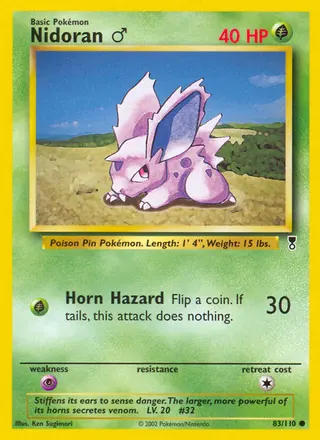 Carta Nidoran♂