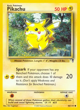 Carta Pikachu