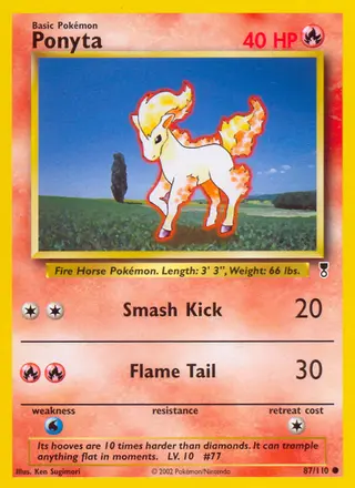 Carta Ponyta