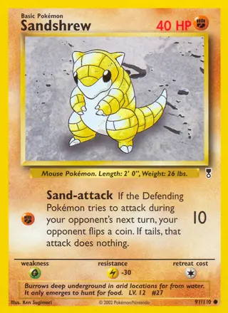 Carta Sandshrew