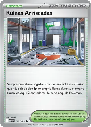 Carta Ruínas Arriscadas