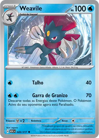 Carta Weavile