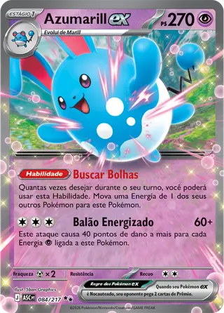 Carta Azumarill ex