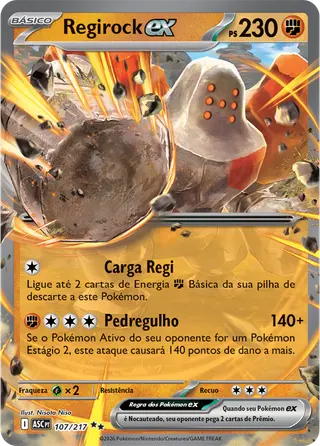 Carta Regirock ex