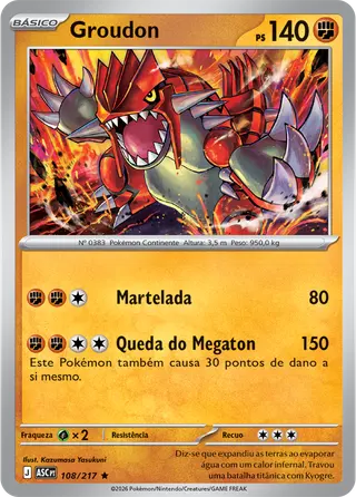 Carta Groudon