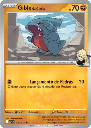 Carta Gible da Cíntia