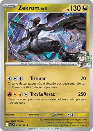 Carta Zekrom do N