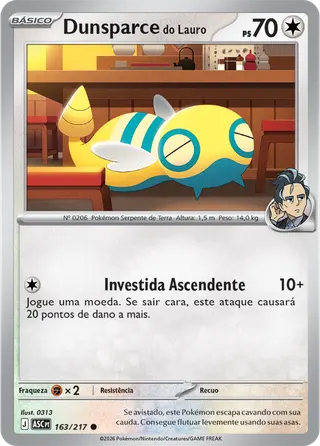 Carta Dunsparce do Lauro