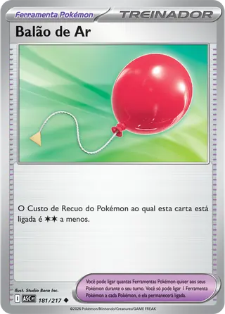 Carta Balão de Ar